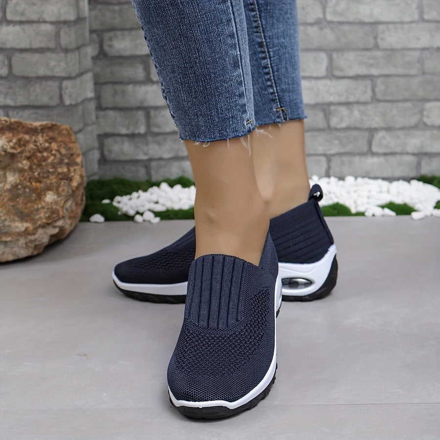 ✨ Tenis Sin Cordones Tipo Media Air New Fit - 👟 Comodidad ortopédica, sin cordones y todo el soporte que tus pies merecen. 🙌
