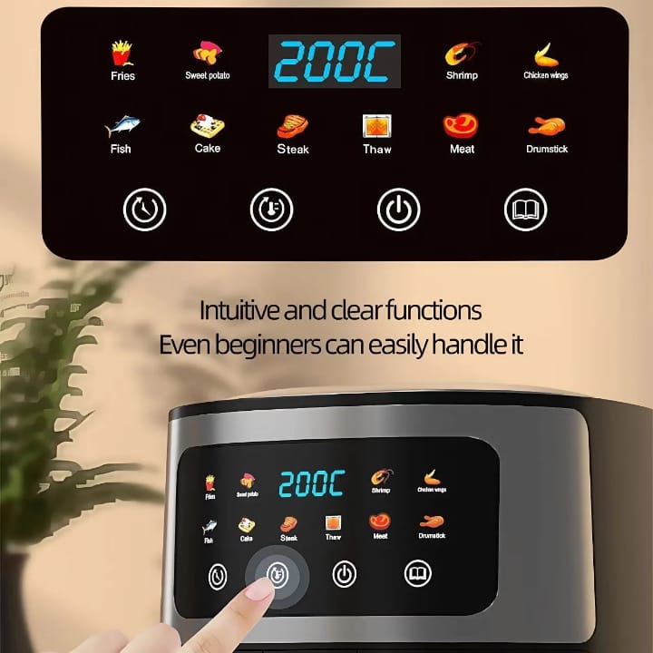 🔥 Freidora de Aire Premium 10L Solo $269.990 + 🎁 10 OBSEQUIOS 💥