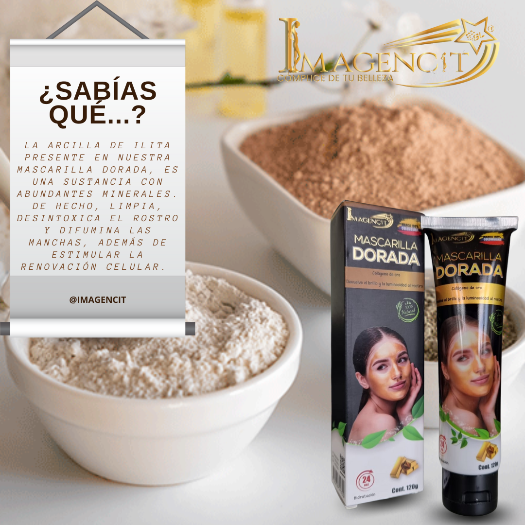 MASCARILLA DE ORO CON COLAGENO