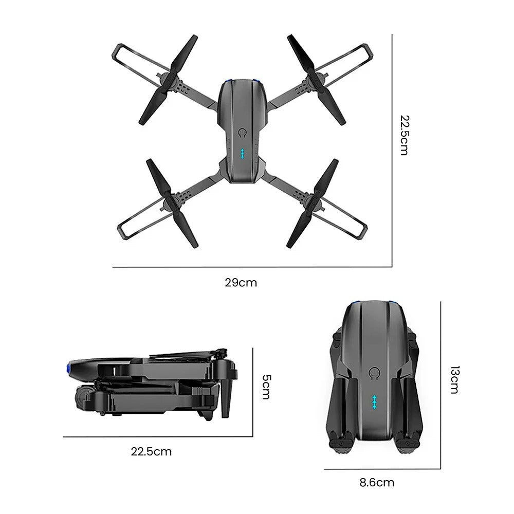 🔥🌟 ¡Descubre el Dron Plegable E99! 🌟💥Alta calidad y resistencia en tus manos.🛩️