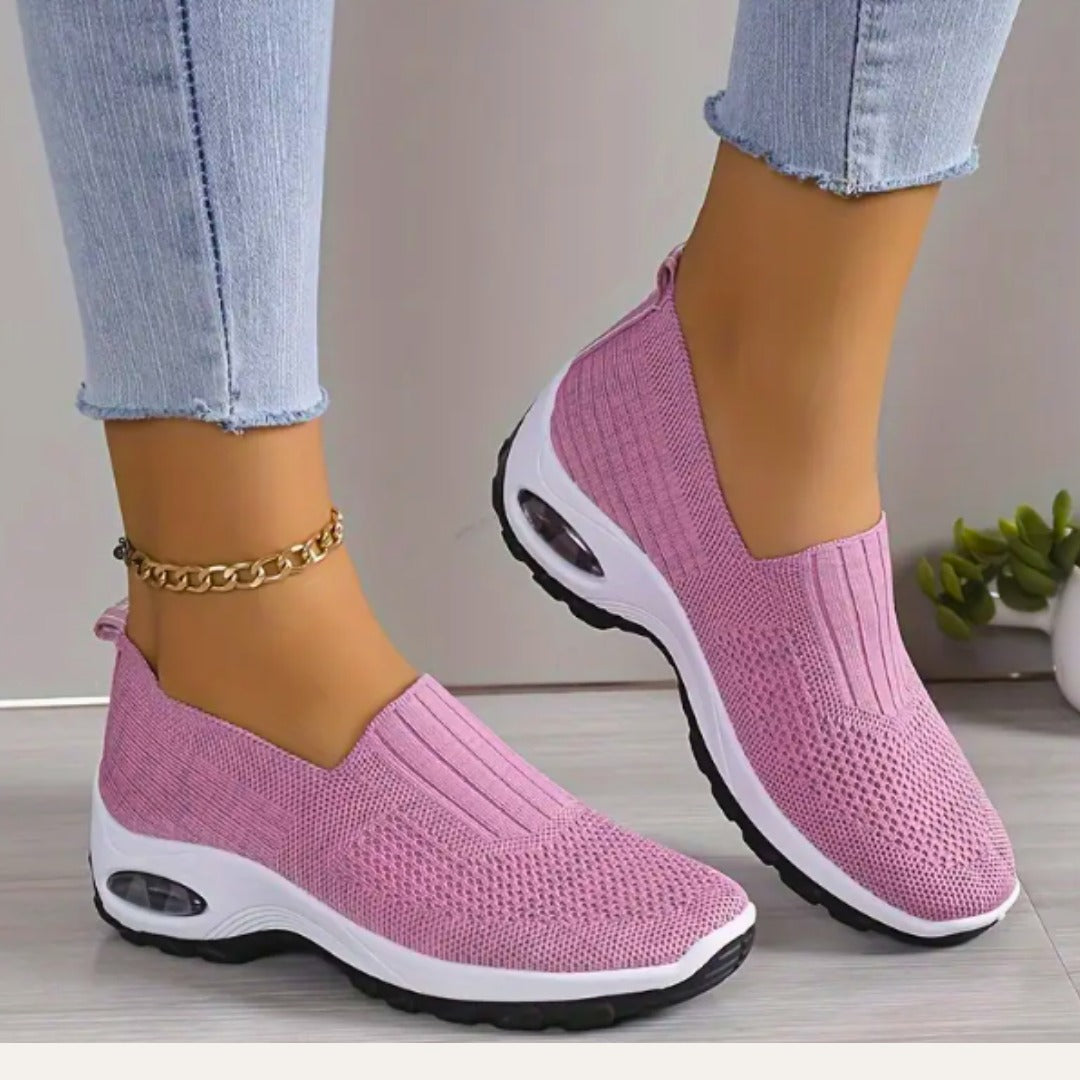 ✨ Tenis Sin Cordones Tipo Media Air New Fit - 👟 Comodidad ortopédica, sin cordones y todo el soporte que tus pies merecen. 🙌