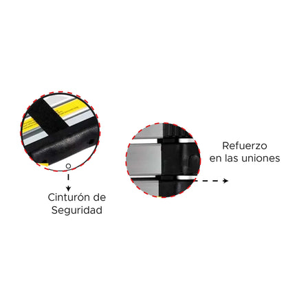 Escalera Telescópica 2M: Ideal para tu Hogar 🏡, Oficina y Proyectos DIY 🛠️