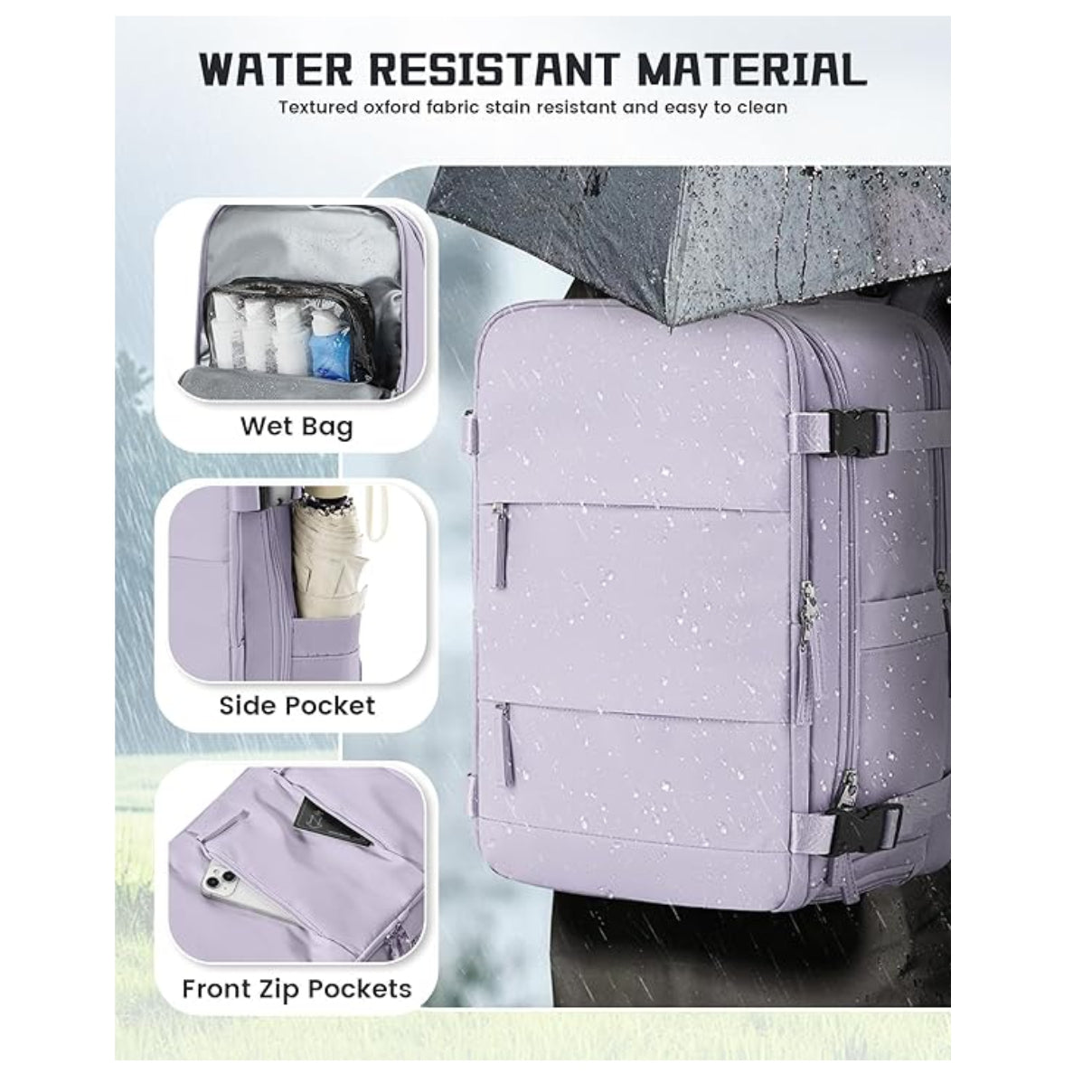 ✈️ 🎒 MOCHILA DE VIAJE APROBADA COMO EQUIPAJE DE CABINA