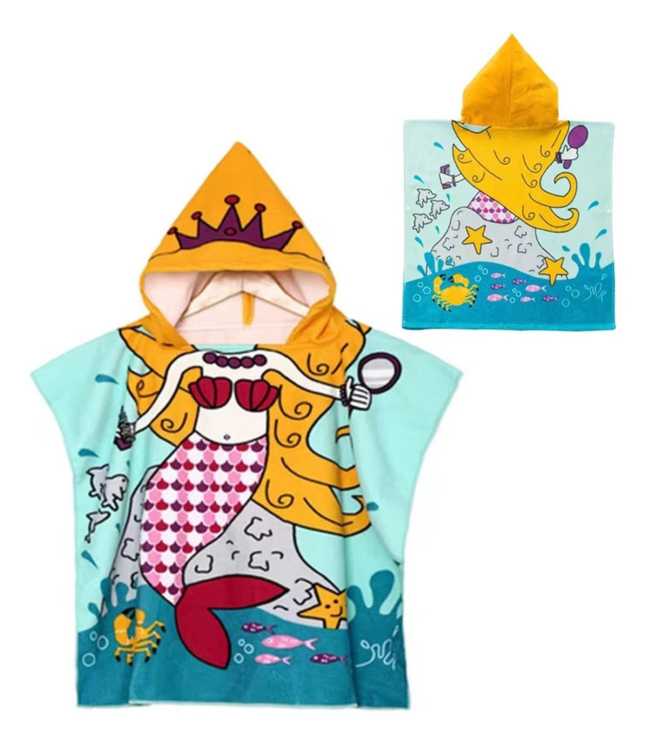 🦄 Toalla Divertida Con Capucha Para Niños 👶🧸