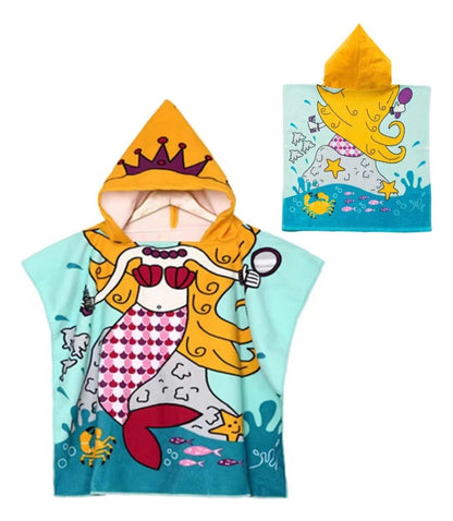 🦄 Toalla Divertida Con Capucha Para Niños 👶🧸