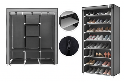 🔥 “Adiós al desorden: Combo 2x1 Armario + Zapatera 9 Niveles solo por $129.990 — ¡Stock limitado!”