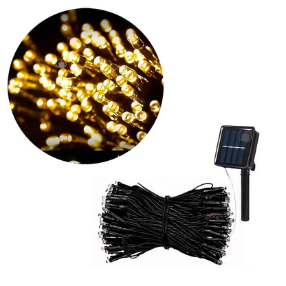 💥WOW 💥 ¡20 Mts y 200 Luces Solares por Solo $89.990! 🌟🎉¡Crea la mejor decoración navideña con luz solar! 🎄💡