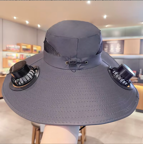 Ponte el sombrero ventilador