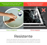 Espejo 70cm Con Luz Led 3 Tonos