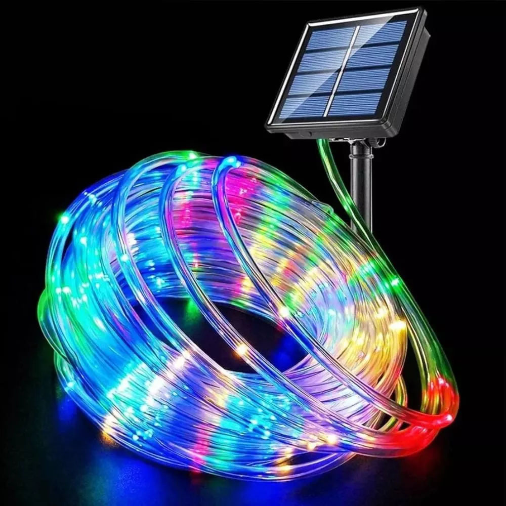 🤯🔥 ¡LA MANGUERA SOLAR QUE PONE A BRILLAR SU CASA! ✨LED 20 Metros x 200 Bombillos ¡UFFF! 💡