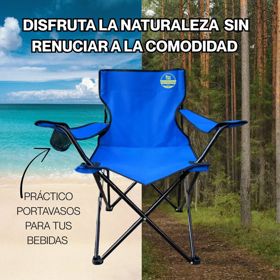silla plegable para camping - vista 4