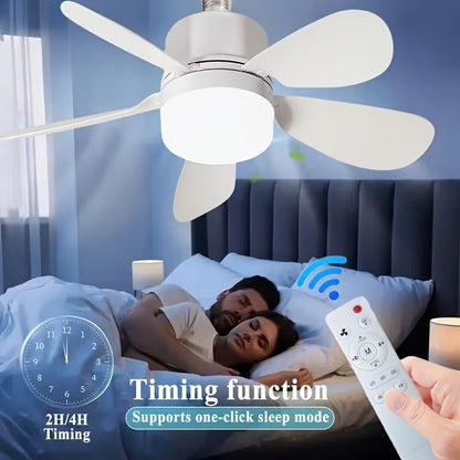 🌬️💡 Bombillo Ventilador 2 en 1 Con Control Remoto — FreshLight™ WOW solo $119.990💥