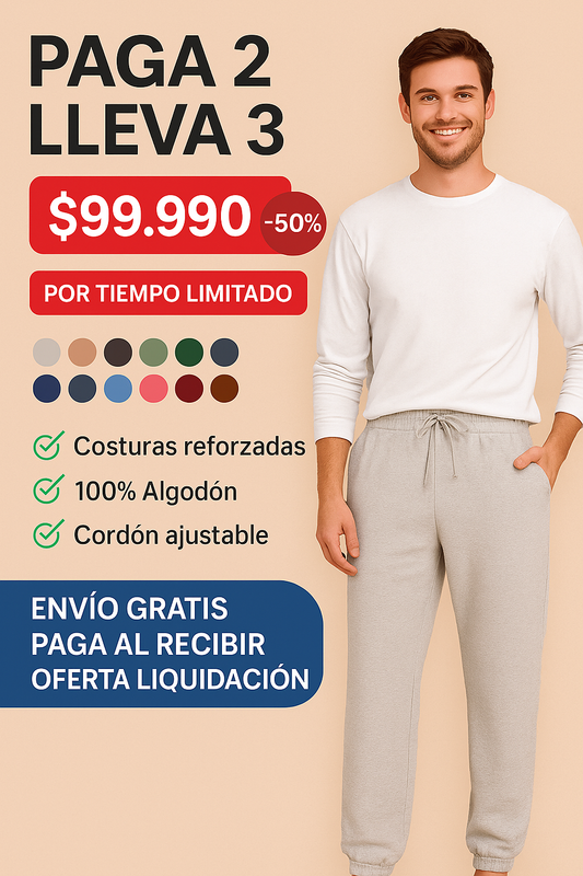 🔥👖 Súper Cómodo – ¡Póntelo y sal! 🚶‍♂️🚶‍♀️Unisex