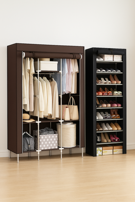 🔥 “Adiós al desorden: Combo 2x1 Armario + Zapatera 9 Niveles solo por $129.990 — ¡Stock limitado!”