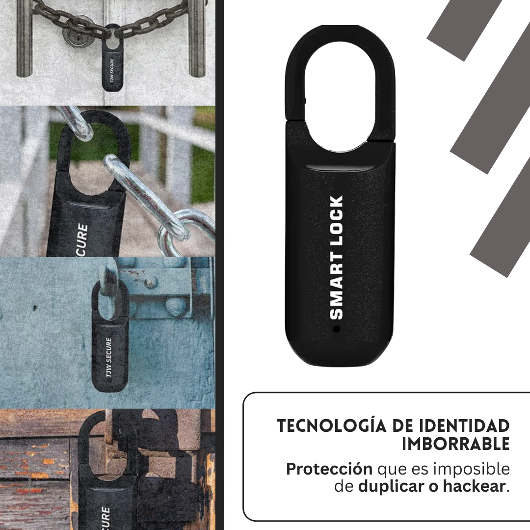 Smart Lock 🔐 | Candado Inteligente con Huella + USB 💥WoW solo $89.990🤩