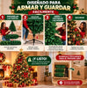 🎄 Árbol de Navidad ZM-180A de 1,8 m – 741 Puntas