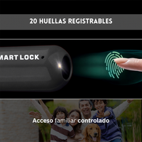 Smart Lock 🔐 | Candado Inteligente con Huella + USB 💥WoW solo $89.990🤩