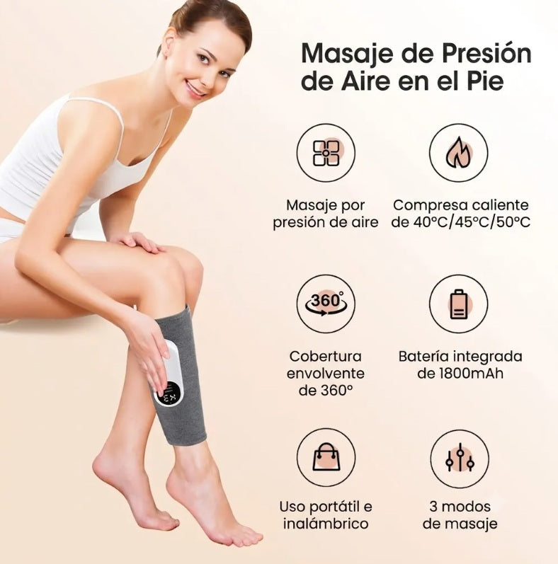 Mujer relajada usando AlivioMax