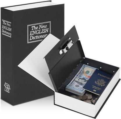 🔐 Caja Fuerte Libro Secreta — Guarda  Tus Objetos Valiosos Sin Que Nadie Lo Sepa