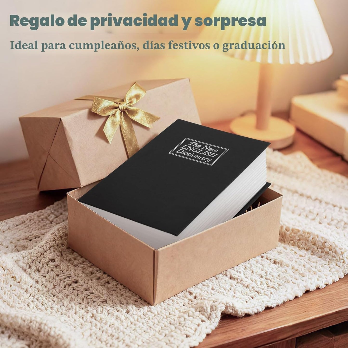 🔐 Caja Fuerte Libro Secreta — Guarda  Tus Objetos Valiosos Sin Que Nadie Lo Sepa
