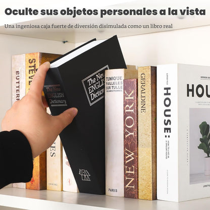 🔐 Caja Fuerte Libro Secreta — Guarda  Tus Objetos Valiosos Sin Que Nadie Lo Sepa