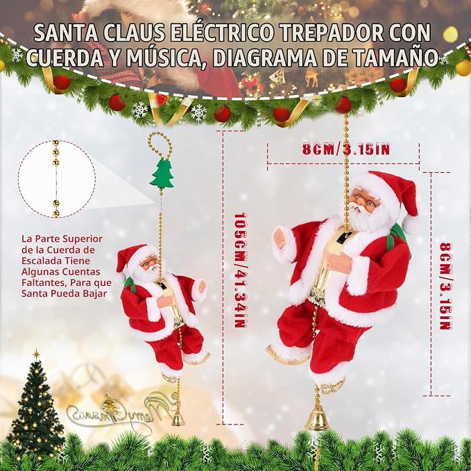 PAPA NOEL ESCALADOR