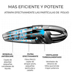 ✨🐾 Aspiradora Portátil 120W para Carro — Elimina Pelos, Polvo y Migas