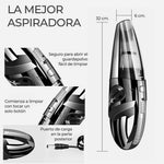✨🐾 Aspiradora Portátil 120W para Carro — Elimina Pelos, Polvo y Migas
