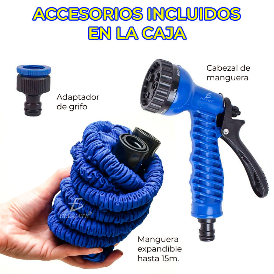 MANGUERA EXPANDIBLE 30 METROS - sin nudos