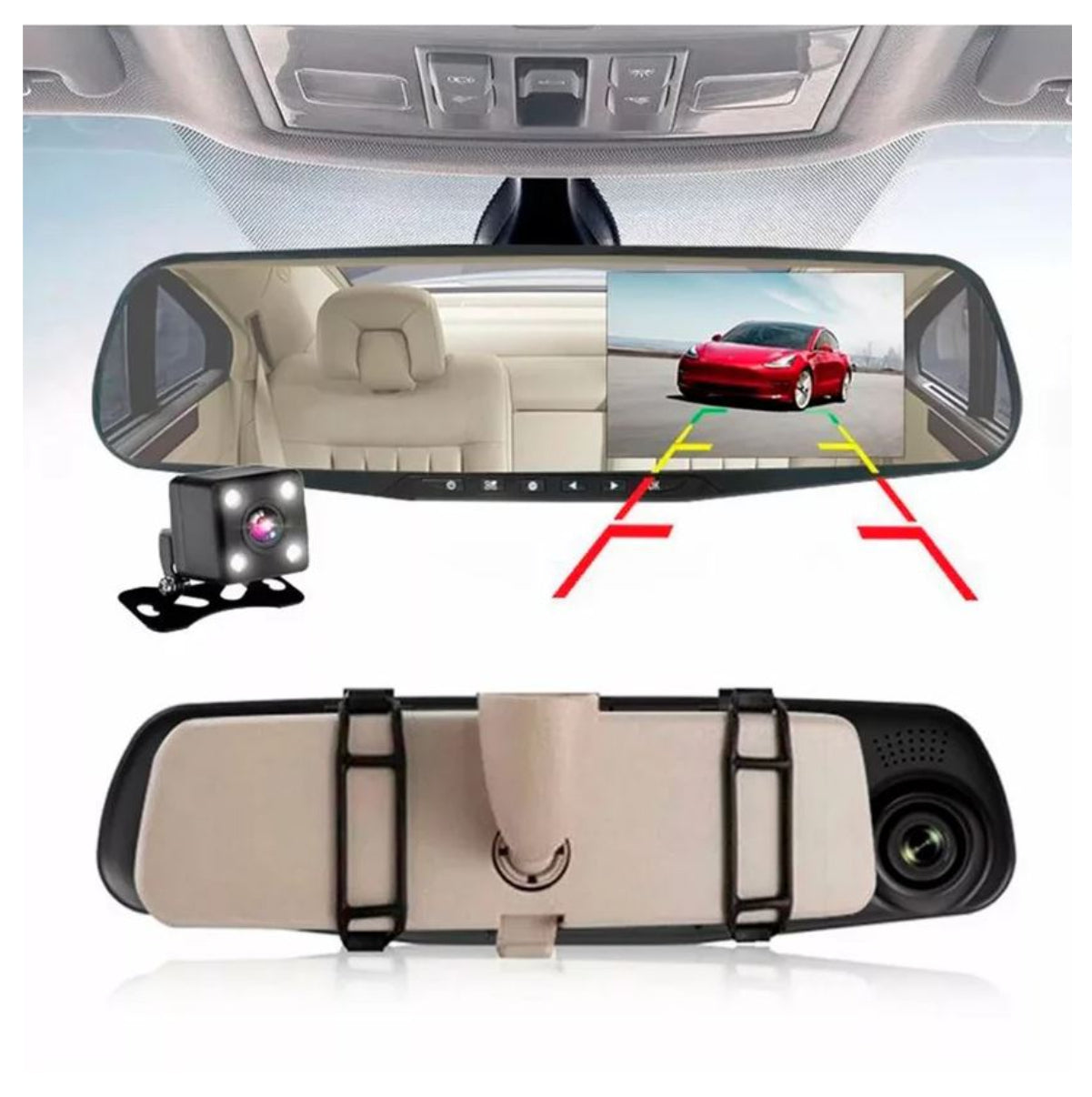 🚗 CONDUCE SIN PUNTOS CIEGOS Y GRABA TODO EN FULL HD 🎥 LO MEJOR SOLO EN 🫰🏻119.990 WOW🔥