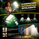 🔥☀️ COMBO x4 LÁMPARAS SOLARES — ¡A UN PRECIO DE LOCURA! 😱💡