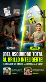 🔥☀️ COMBO x4 LÁMPARAS SOLARES — ¡A UN PRECIO DE LOCURA! 😱💡
