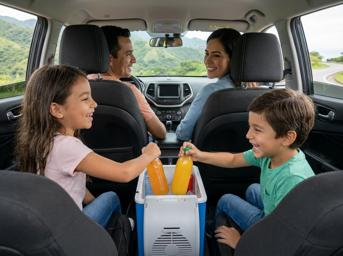 🧊🚗 Mini Nevera Portátil 7.5L: Conserva la frescura de tus bebidas en cada viaje ❄️2