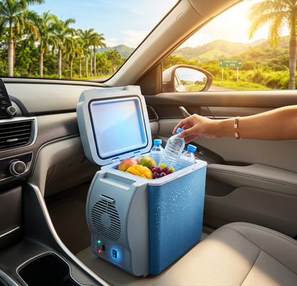 🧊🚗 Mini Nevera Portátil 7.5L: Conserva la frescura de tus bebidas en cada viaje ❄️2
