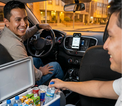 🧊🚗 Mini Nevera Portátil 7.5L: Conserva la frescura de tus bebidas en cada viaje ❄️