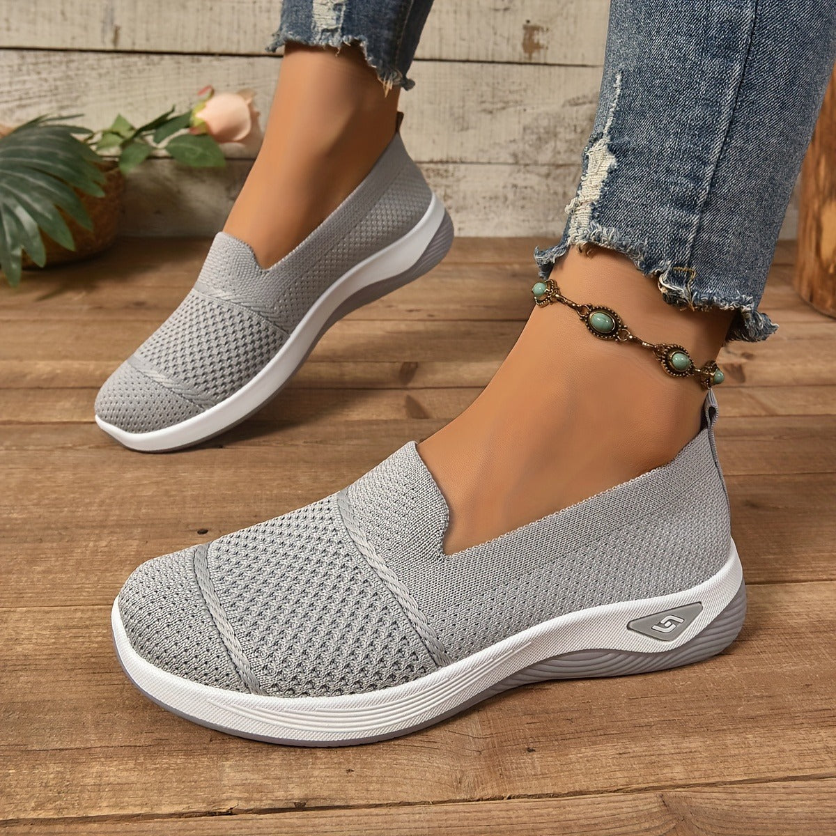 Ortopédico y Súper Cómodo Aero Slip® - alivio de tus pies - 💥 Soporte ortopédico - 🛡️ Suela antideslizante