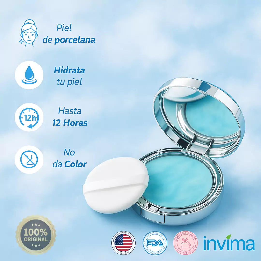 🌟 ¡Luce una Piel Perfecta con Candy Bella! 🌟Sky Blue Oil Control (Azul)