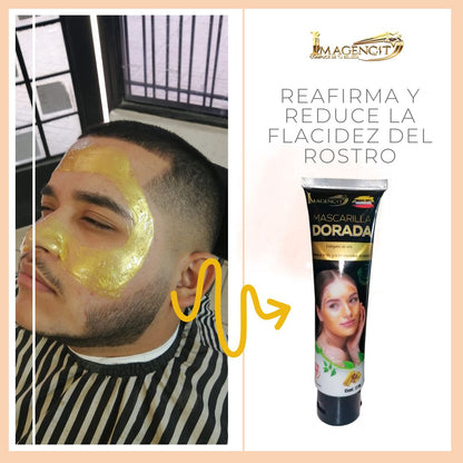 MASCARILLA DE ORO CON COLAGENO