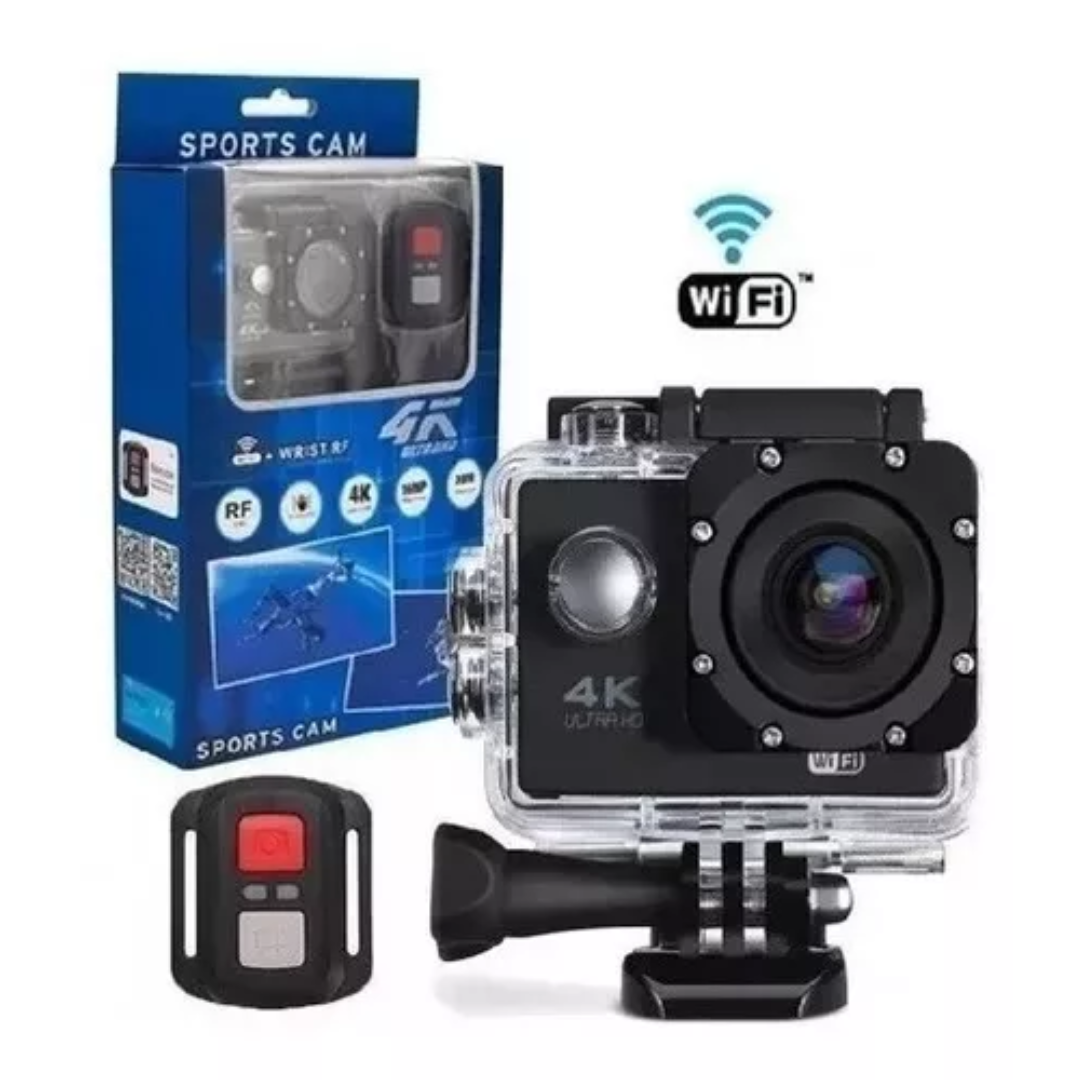 CAMARA 4K CON WiFi TIPO GoPro