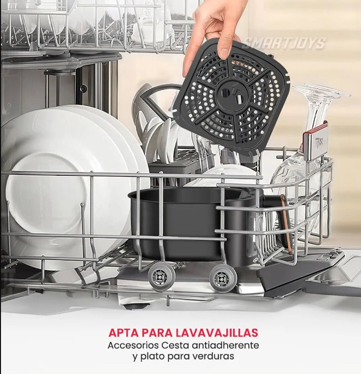 🤩 WOW! ¡Solo $259.990! FREIDORA 10L + 6 Moldes 🧁 + 1 Pinzas 🍗 +  1 Brocha 🍳 + 1 Aceitero Spray 🫒 + 1 Agarradera Silicona🧤 +Libro  100 Recetas 📘- NUEVA