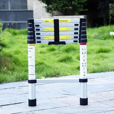 Escalera Telescópica 2M: Ideal para tu Hogar 🏡, Oficina y Proyectos DIY 🛠️