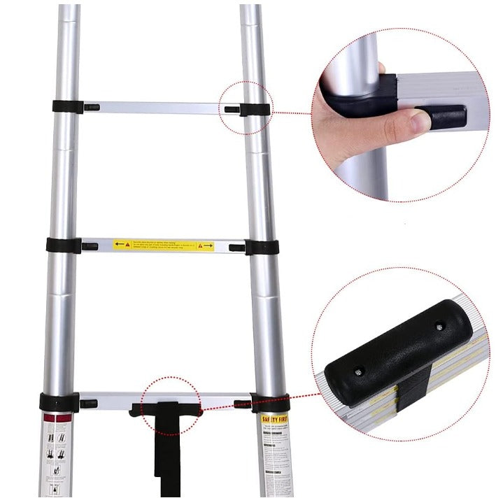 Escalera Telescópica 2M: Ideal para tu Hogar 🏡, Oficina y Proyectos DIY 🛠️