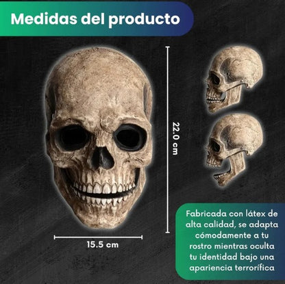 💥WOW solo $99.990💥Con envío Gratis 🎁¡ Máscara con Boca Móvil Perfecta para Halloween! 🎃💀