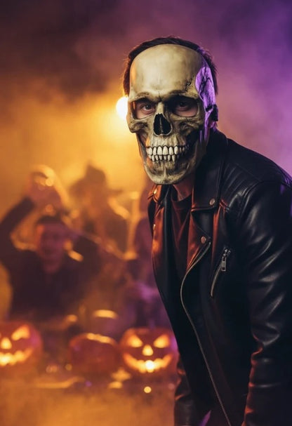 💥WOW solo $99.990💥Con envío Gratis 🎁¡ Máscara con Boca Móvil Perfecta para Halloween! 🎃💀