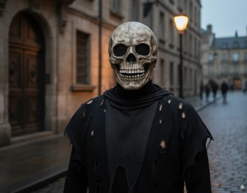 💥WOW solo $99.990💥Con envío Gratis 🎁¡ Máscara con Boca Móvil Perfecta para Halloween! 🎃💀