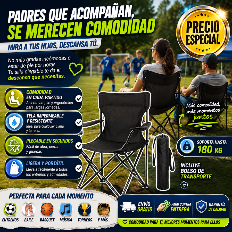 silla plegable para camping - vista 1