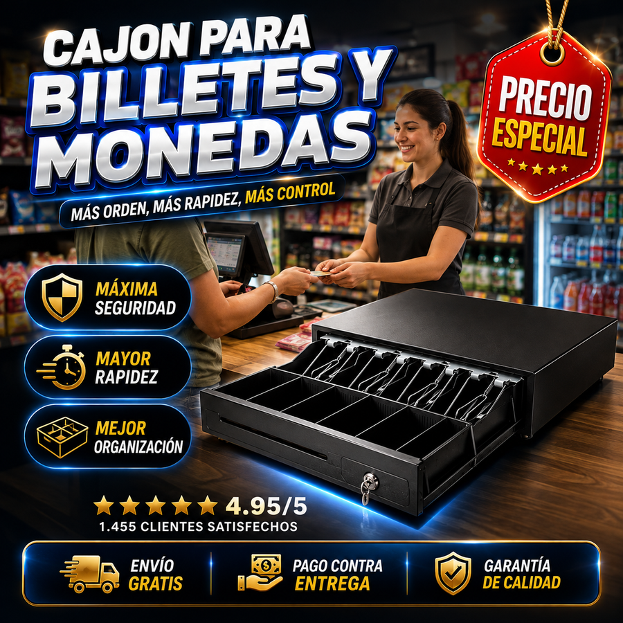 Cajón Organizador de Billetes y Monedas — Divisiones Inteligentes 🧮💰 - foto 10