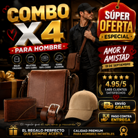 🎁 Combo X4 para Él – 💖El Regalo Perfecto 💥WOW Solo $169.990🤩