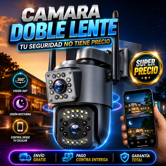 💎 VISIONMAX 360™ La cámara que vigila por ti día y noche