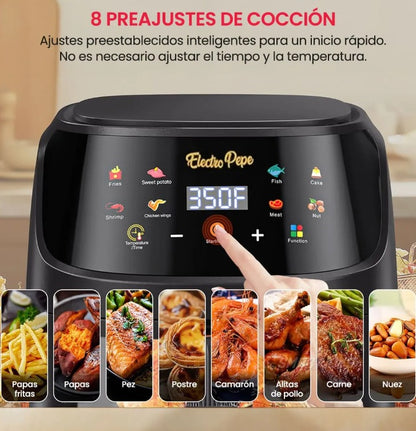 🤩 WOW! ¡Solo $259.990! FREIDORA 10L + 6 Moldes 🧁 + 1 Pinzas 🍗 +  1 Brocha 🍳 + 1 Aceitero Spray 🫒 + 1 Agarradera Silicona🧤 +Libro  100 Recetas 📘- NUEVA